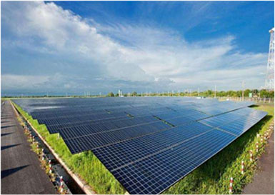 太陽能電站展示